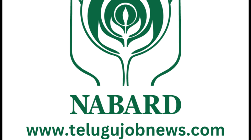 నాబార్డ్ జాబ్స్ - NABARD Jobs 2024